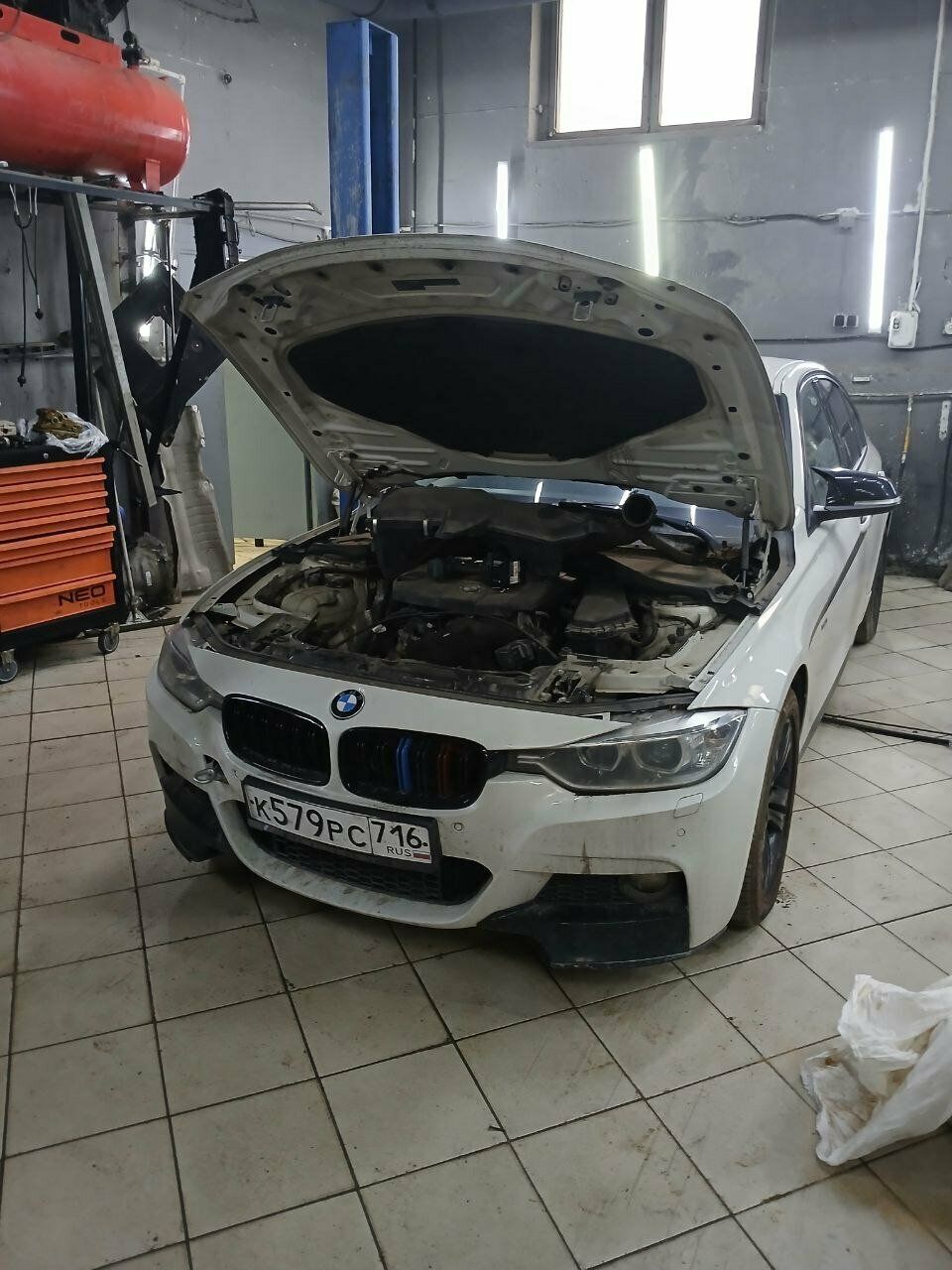BMW на обслуживании